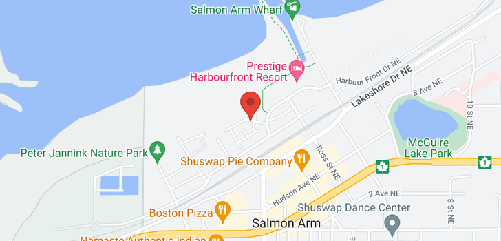 map of #6 120 Harbourfront Drive NE